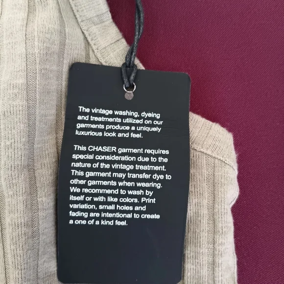 NWT Chaser Poor Boy Rib Double Scoop Tank Romper - Picture 11 of 12